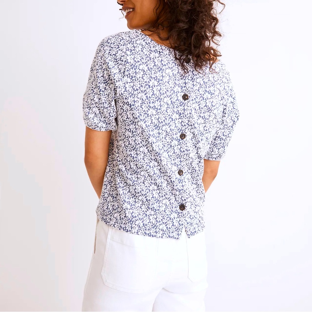 NWT Madewell jacquard top - Picture 2 of 9